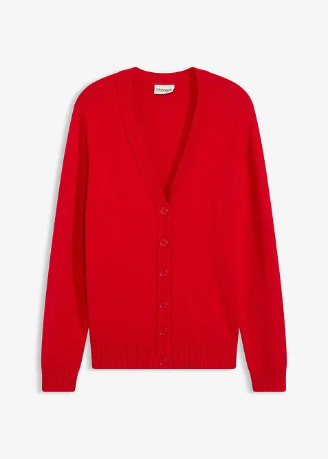 Longstrickjacke aus softem Viskose-Mix, bonprix