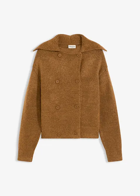 Gilet en grosse maille, bonprix