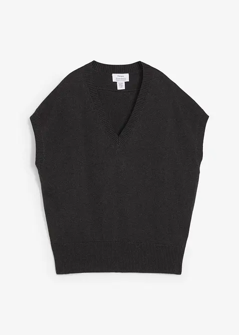 Pull sans manches 100% coton, bonprix
