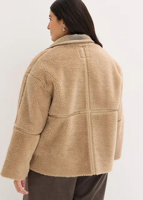 Veste en sherpa, bonprix