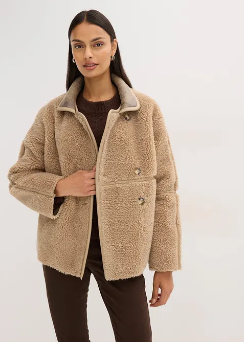 Teddyfell-Jacke, bonprix