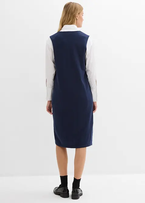 Robe en maille 100% coton, bonprix