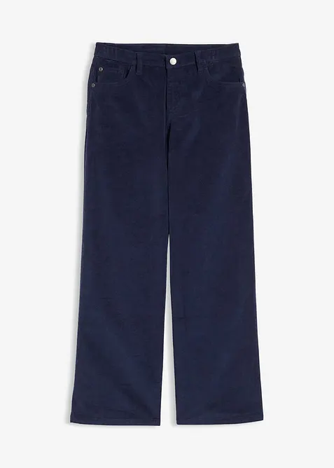 Pantalon en velours côtelé doux, bonprix