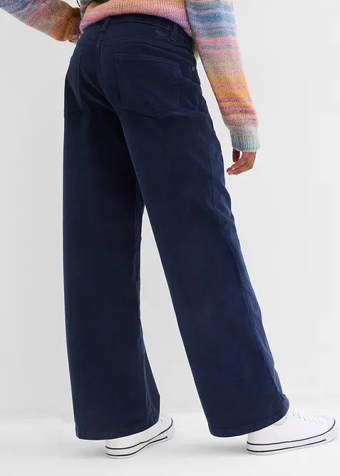 Pantalon en velours côtelé doux, bonprix