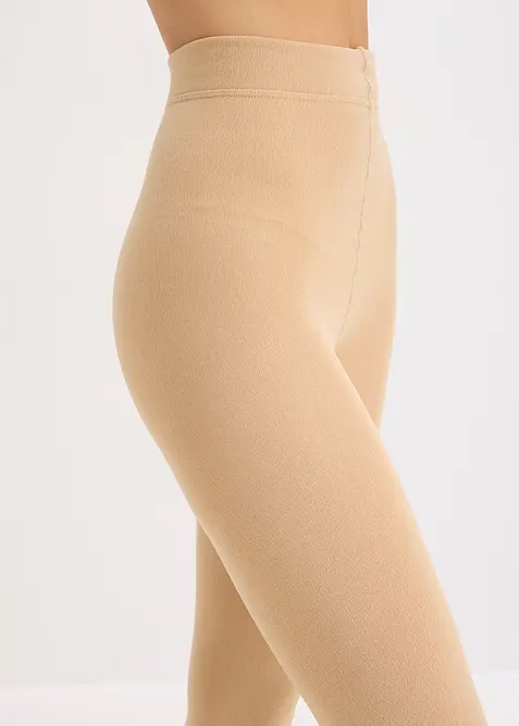 Collant chaud en polaire 140den, bonprix