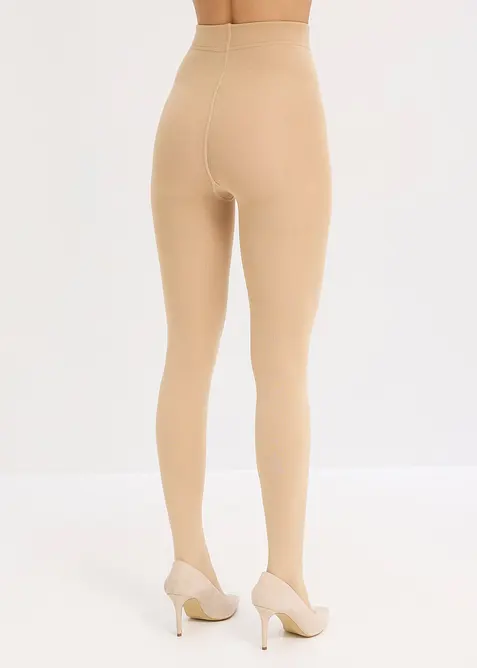 Collant chaud en polaire 140den, bonprix