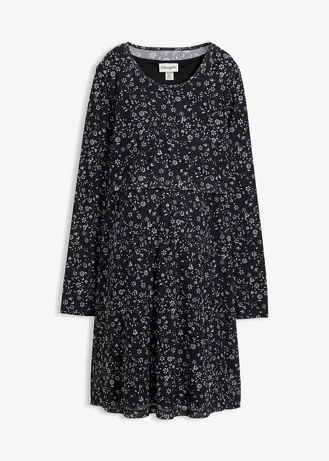 Robe de grossesse et d’allaitement à imprimé floral, bonprix