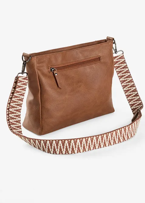 Umh&auml;ngetasche mit austauschbarem Trageriemen, bonprix