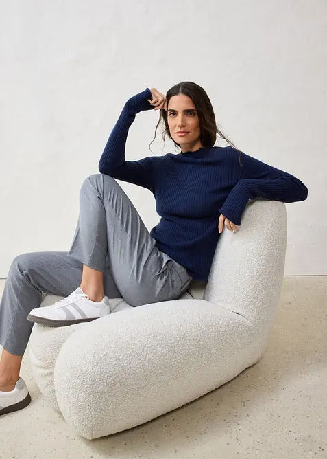 Pull en laine mérinos, bonprix