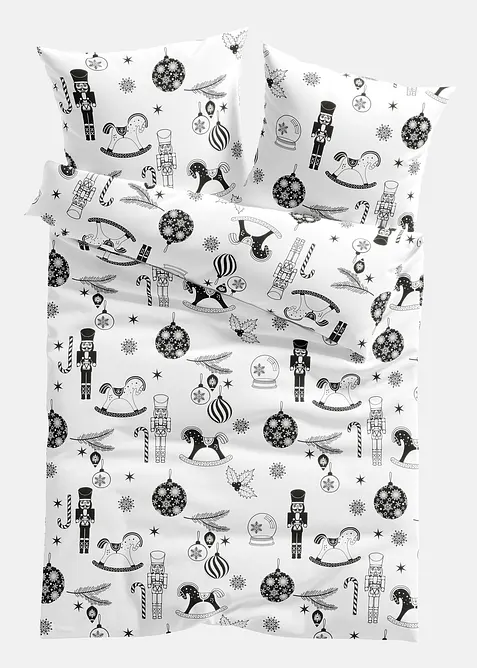 Bettwäsche mit Nußknackern, bonprix