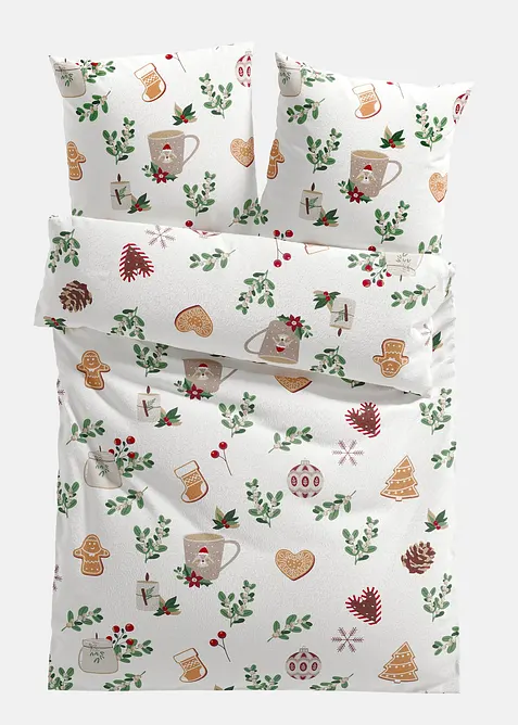 Parure de lit motif biscuits de Noël, bonprix