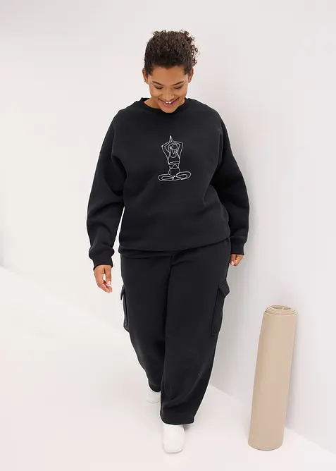 Sweat technique, oversize et thermique, séchage rapide, bonprix