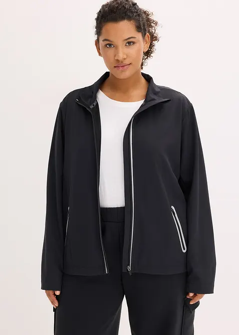 Leichte Funktionsjacke mit reflektierenden Details, bonprix