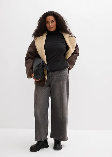 Pull thermique à col roulé, bonprix