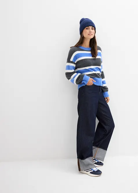 Oversize-Strickpullover, bonprix