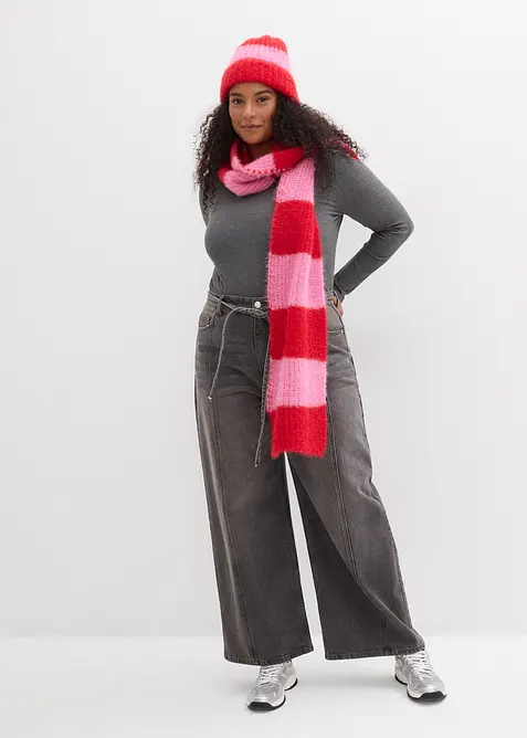 T-shirt thermique côtelé, bonprix