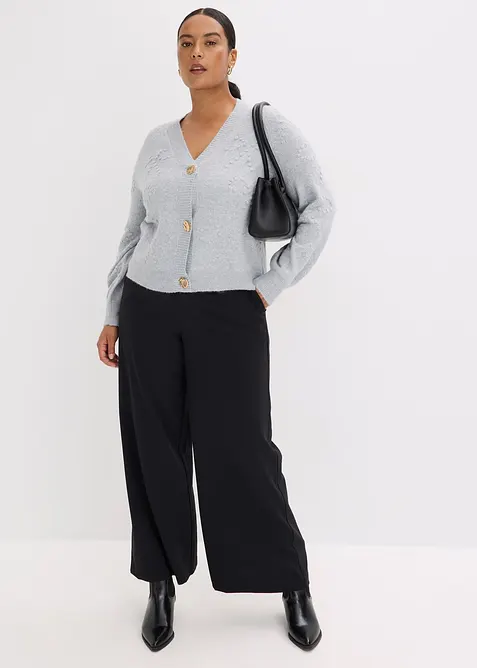 Texturierte Strickjacke, bonprix