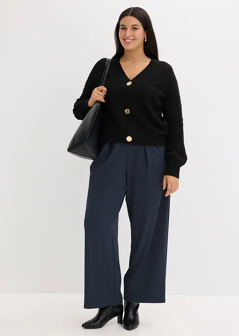 Texturierte Strickjacke, bonprix