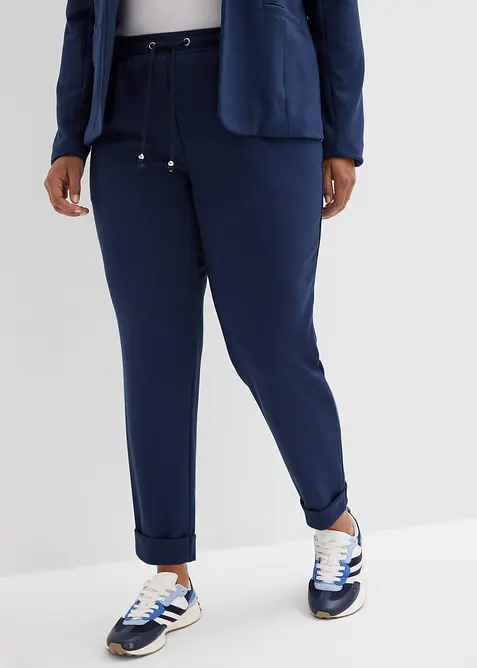 Schlupfhose mit flie&szlig;ender Viskose, bonprix