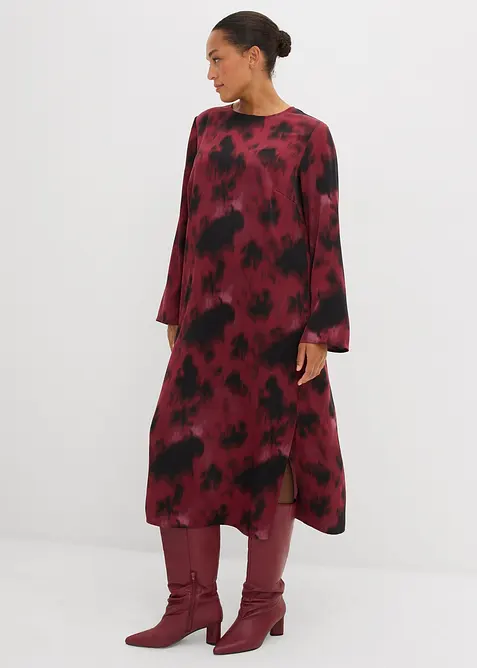 Midikleid aus Satin, bonprix