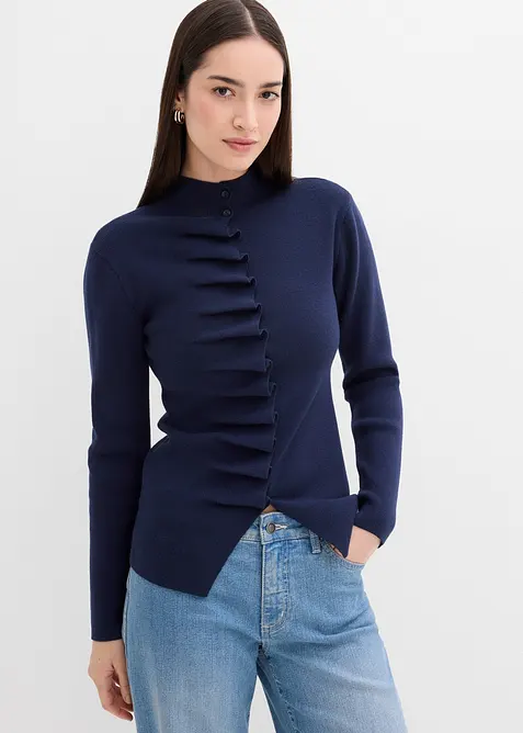 Feinstrickjacke aus softem Viskose-Mix, bonprix