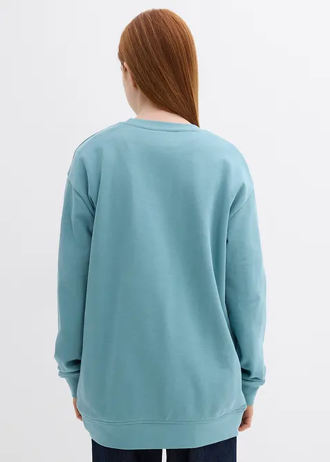 Oversize-Sweatshirt aus reiner Bio-Baumwolle, bonprix