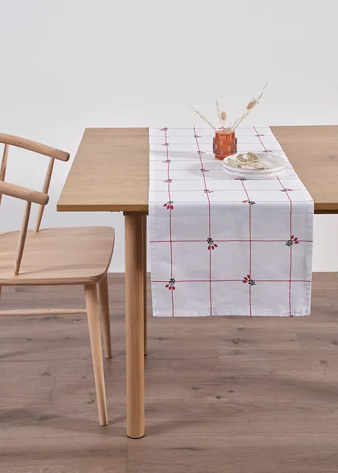 Chemin de table en coton, bonprix