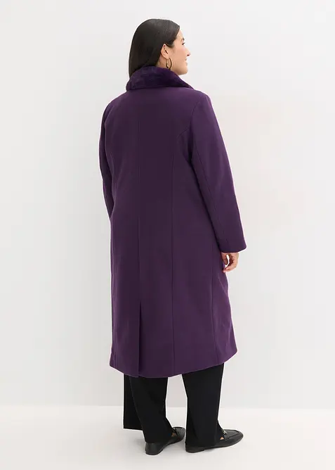 Manteau à col amovible, bonprix