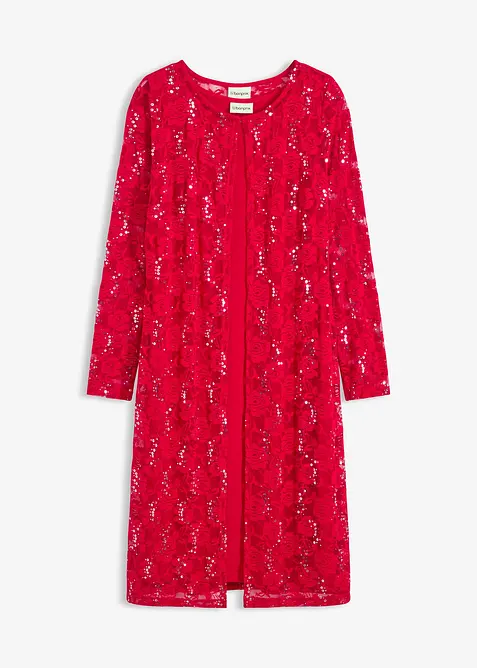 Robe à dentelle (ens. 2 pces), bonprix