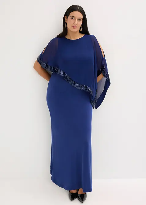 Jerseykleid mit Pailletten, bonprix