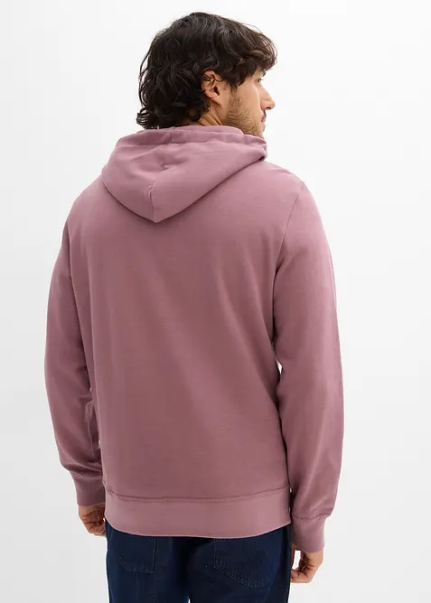 Sweat &agrave; capuche 100% coton, bonprix