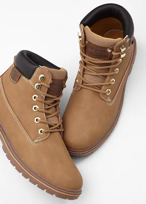 Boots lacées Dockers par Gerli, Dockers by Gerli