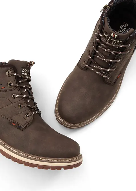 Boots lacées Dockers par Gerli, Dockers by Gerli