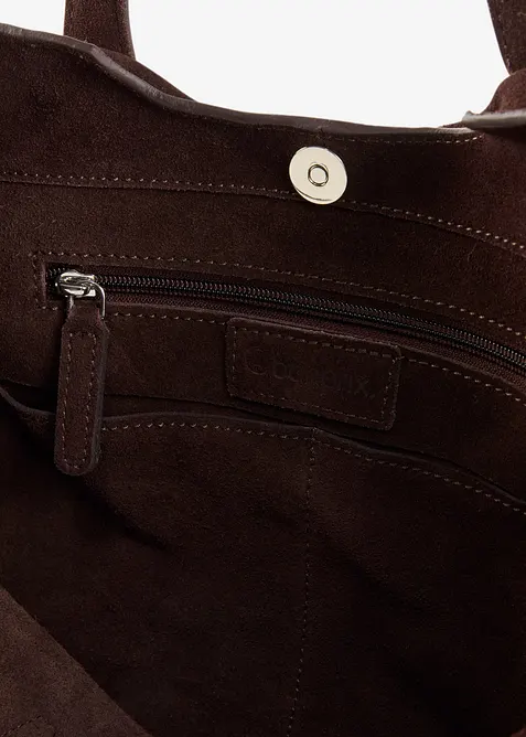 Maxi Shopper aus Wildleder, bonprix