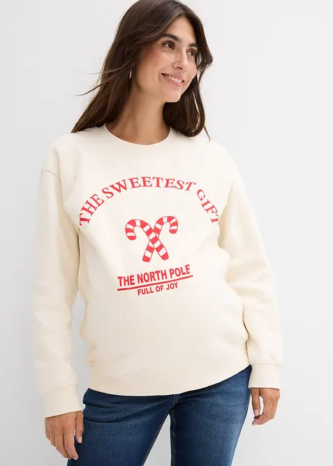 Sweat-shirt doux pour la grossesse et l’allaitement, bonprix