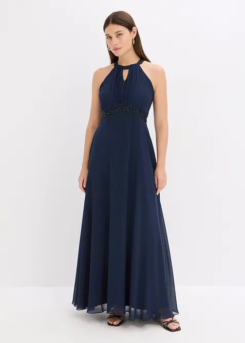 Maxikleid mit Perlenapplikation, bonprix