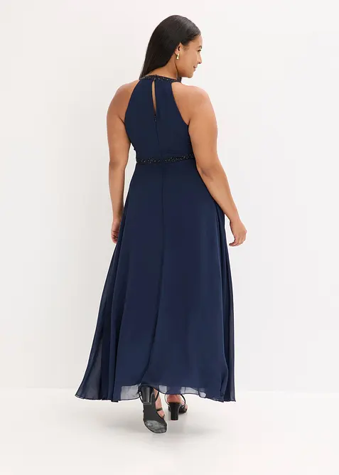 Maxikleid mit Perlenapplikation, bonprix