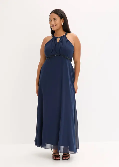 Maxikleid mit Perlenapplikation, bonprix