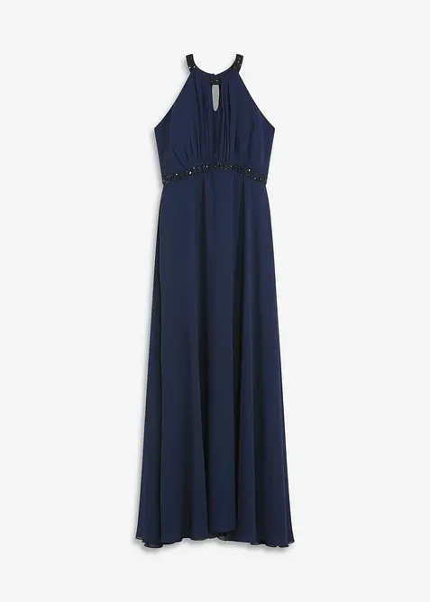 Maxikleid mit Perlenapplikation, bonprix