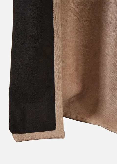 Thermo-Vorhang mit schwarzer Polar Fleece-R&uuml;ckseite (1er Pack), bonprix