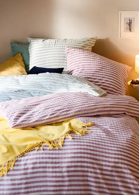 Parure de lit en seersucker, bonprix