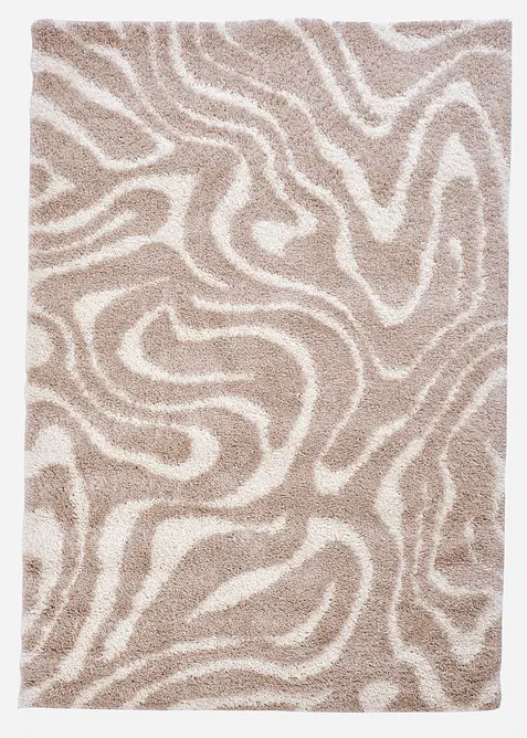 Hochflorteppich mit flauschiger Oberfl&auml;che, bonprix