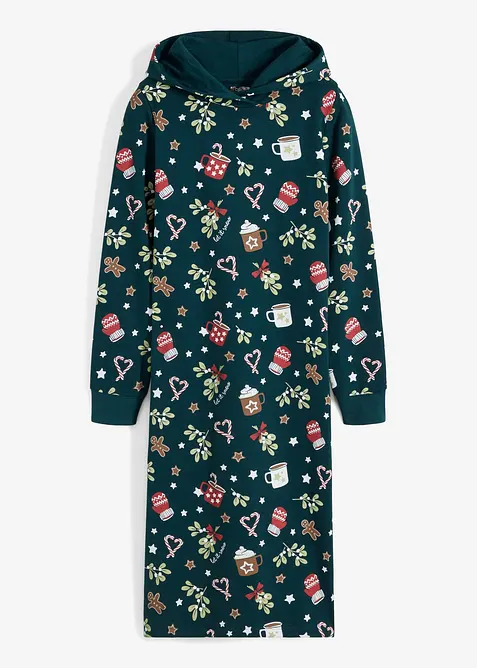 Robe sweat de Noël, bonprix