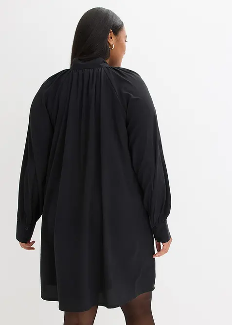 Robe-chemise à col lavallière, bonprix