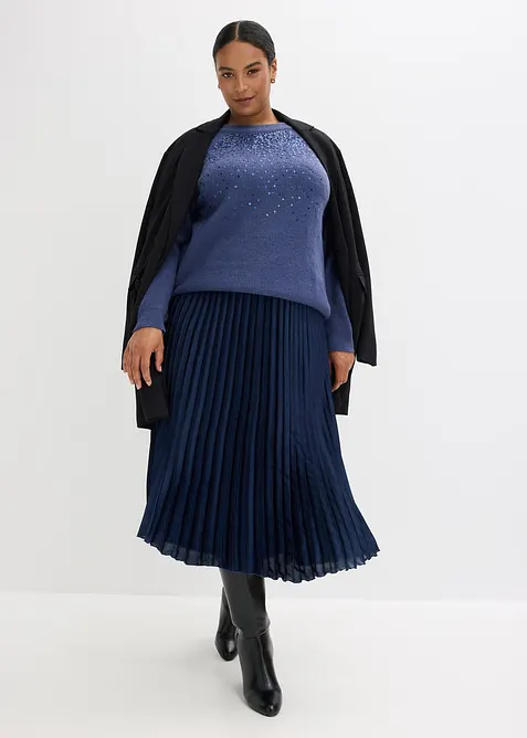 Pull à sequins, bonprix