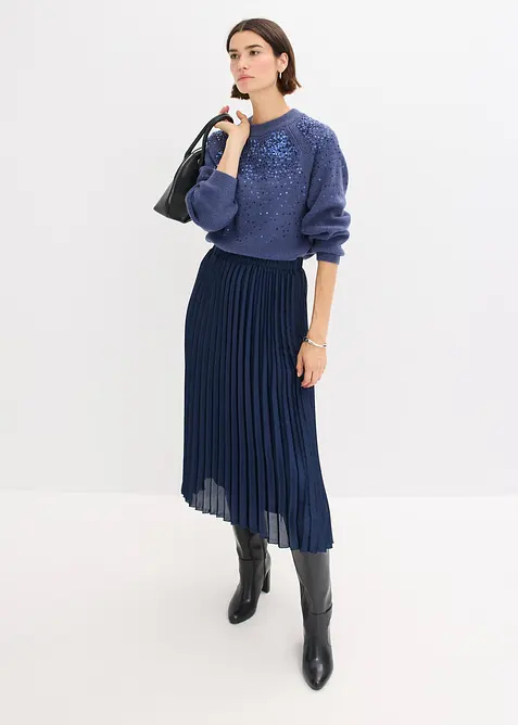 Pull à sequins, bonprix