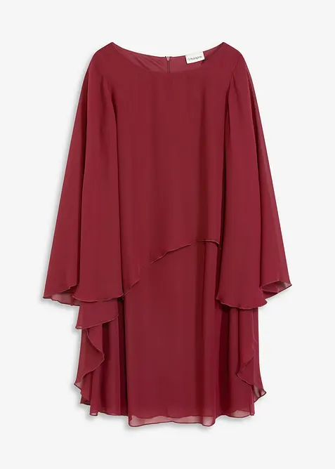 Minikleid aus feinem Chiffon, bonprix