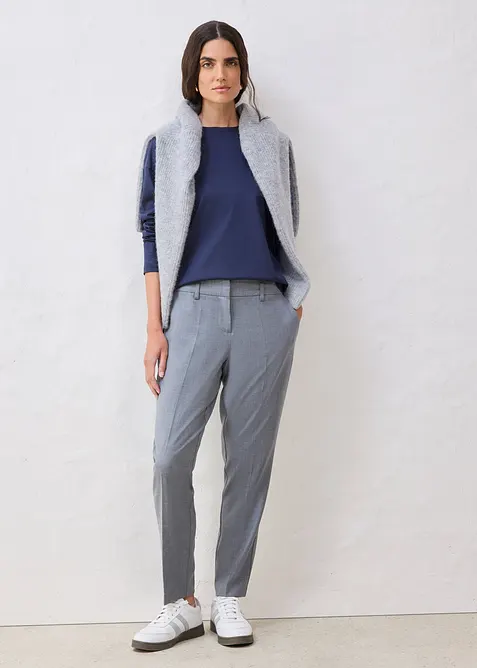 Langarmshirt mit Seidenanteil, bonprix