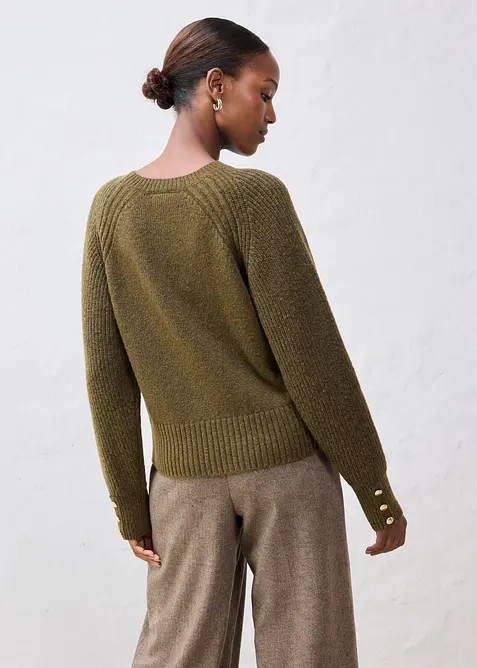 Pull en laine, bonprix