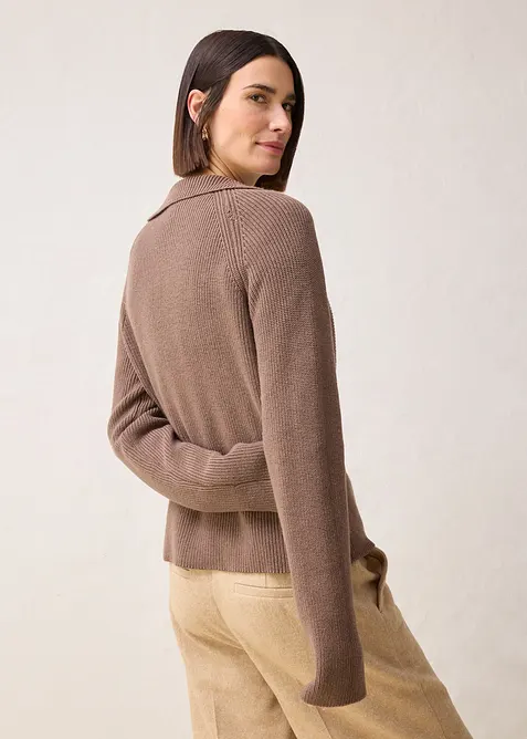 Strickjacke mit Wolle, bonprix